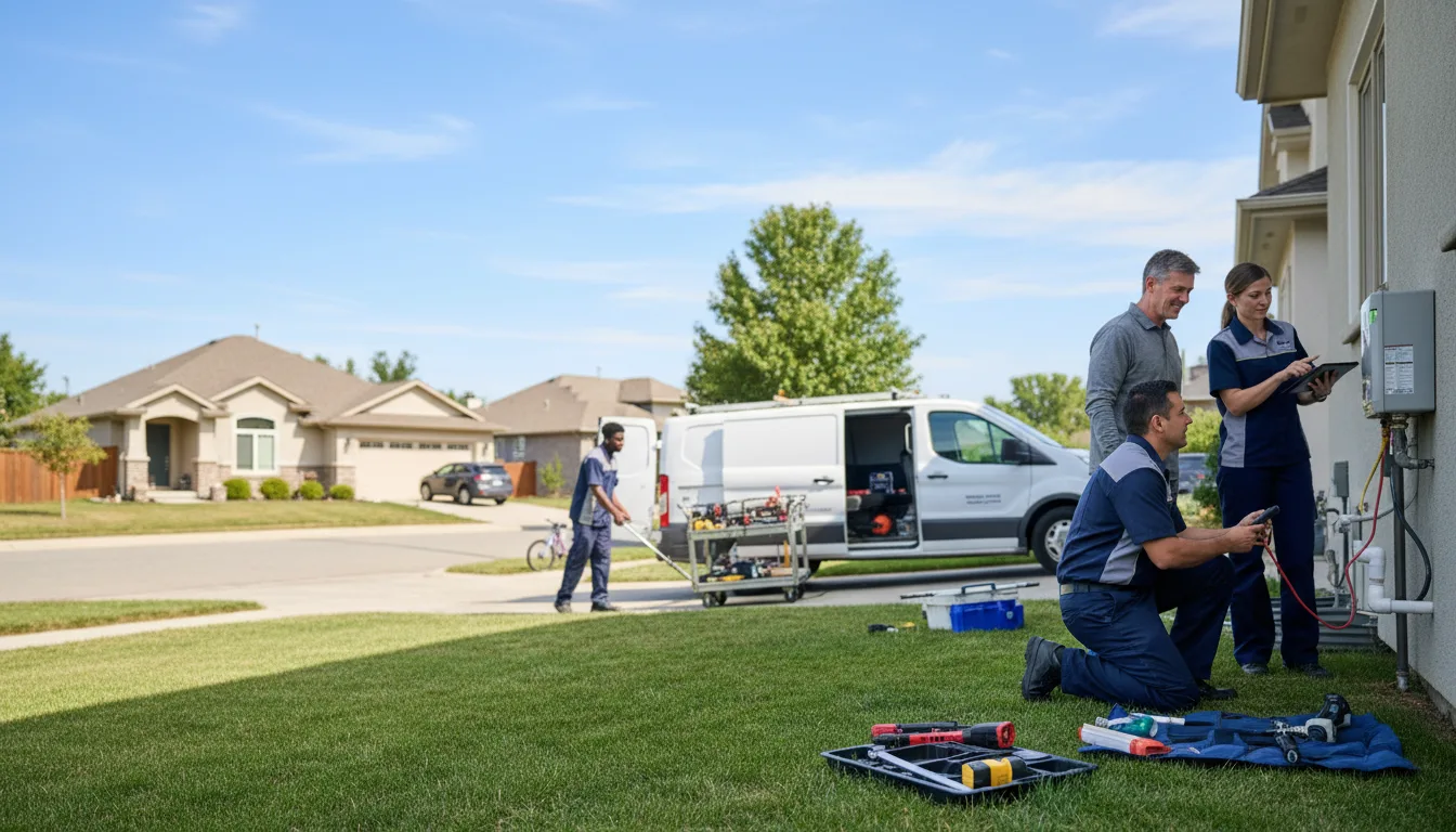 Tankless water heater service in Patrick Springs, VA